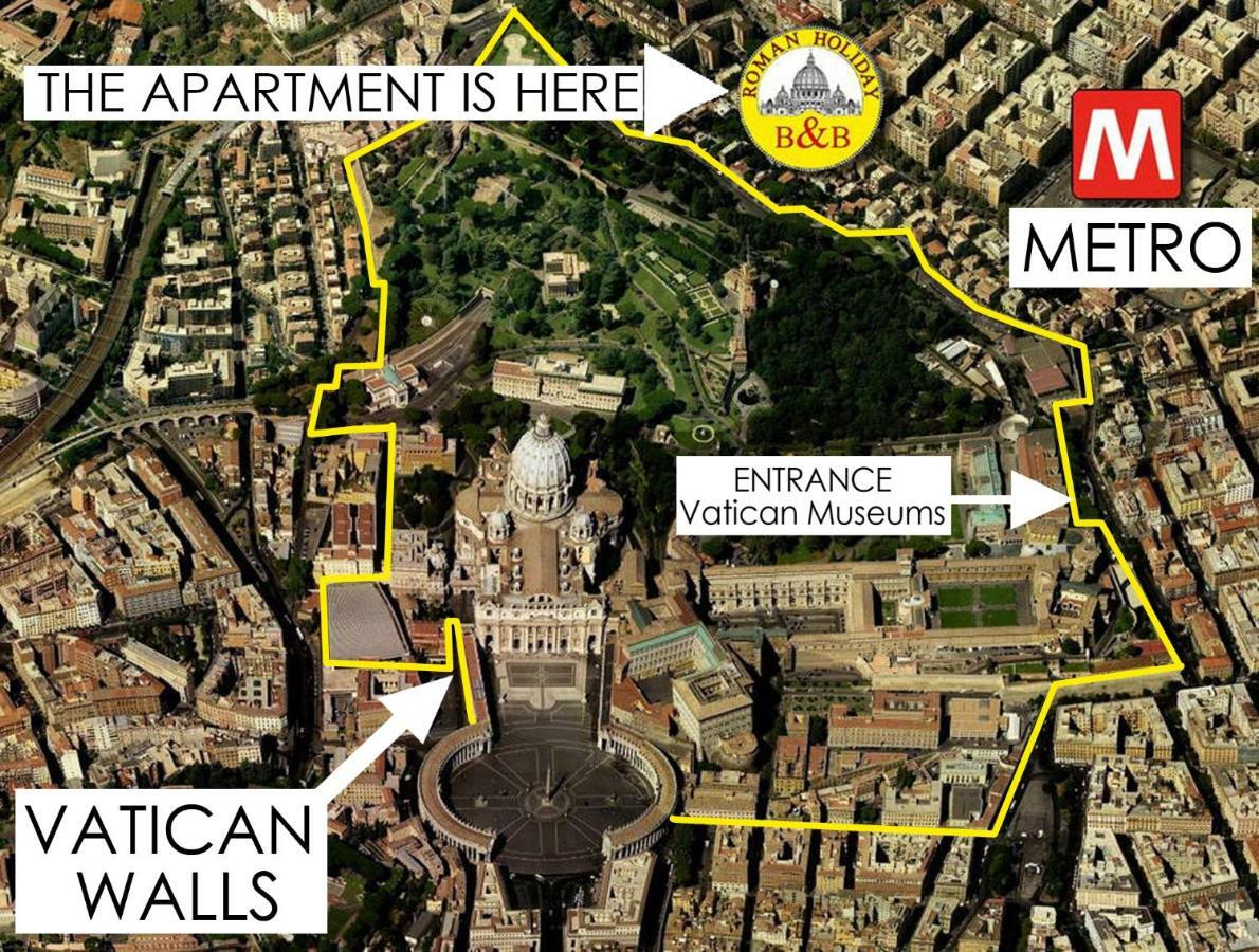 Apartment Close To Vatican Museums And To Metro Rom Exteriör bild